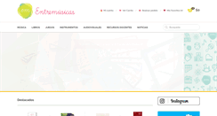 Desktop Screenshot of entremusicas.com